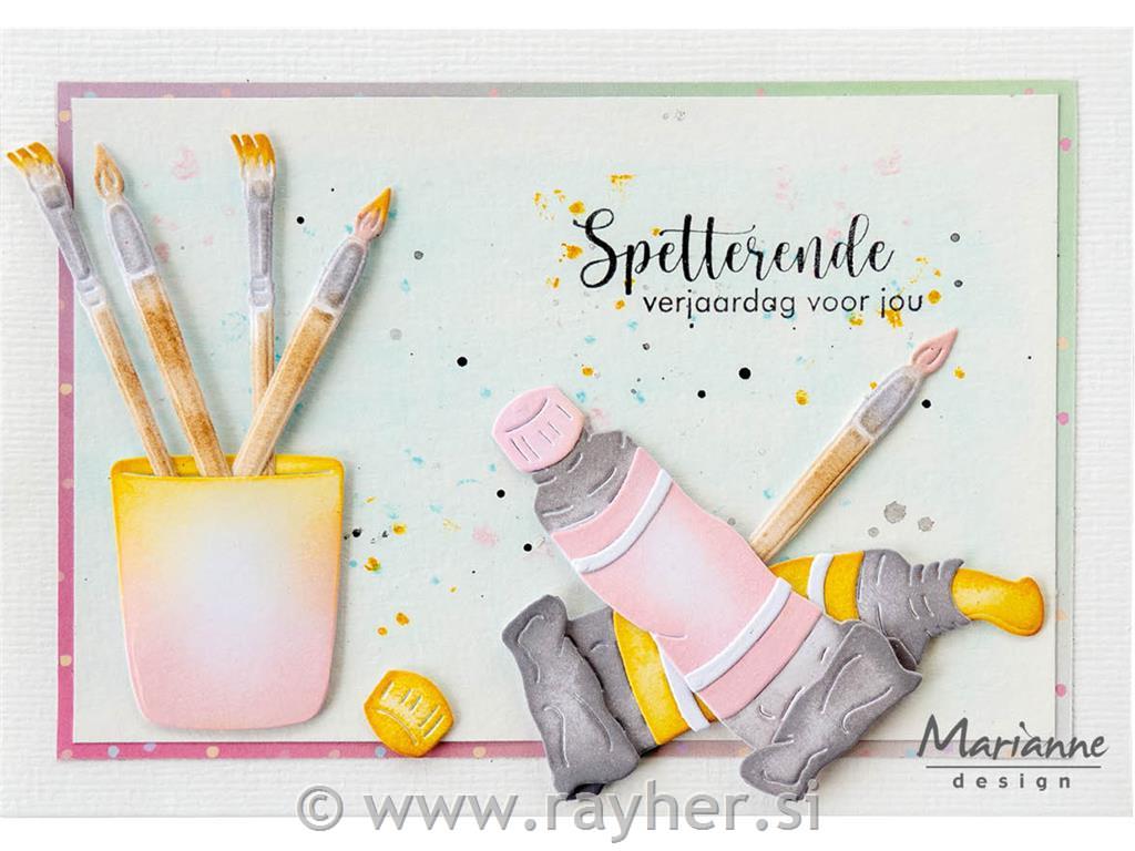 Šablona MD Creatable: Barva v tubi