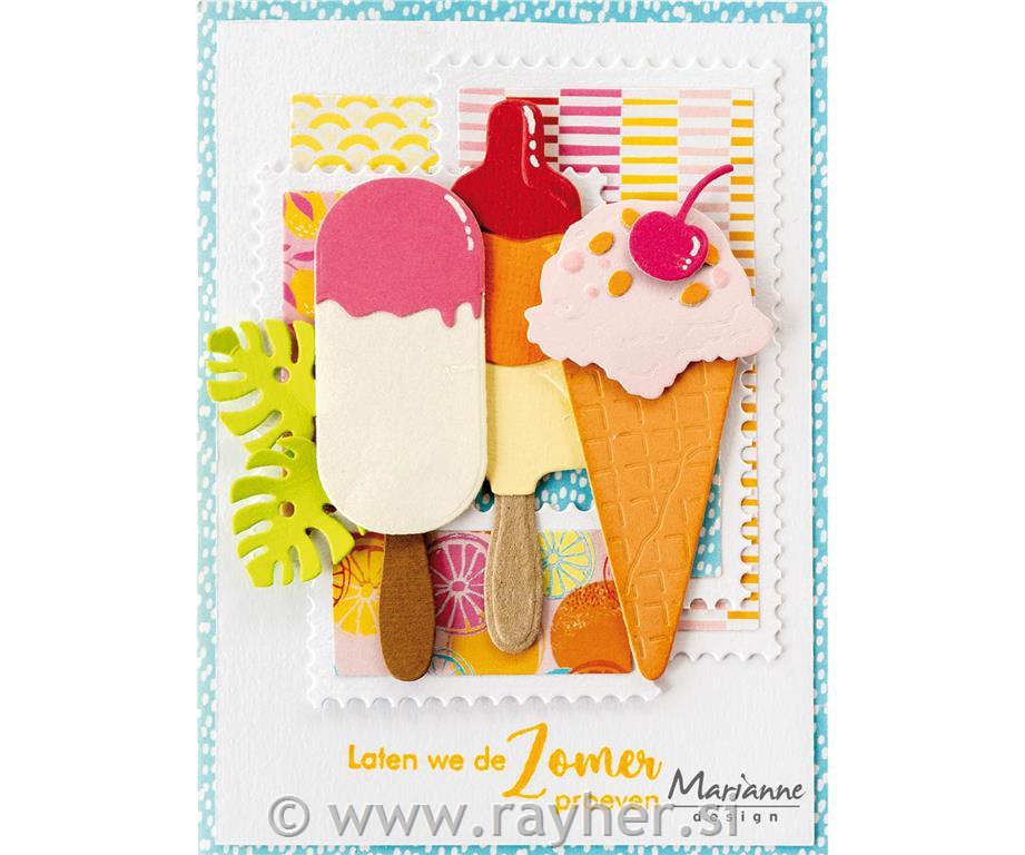 Šablona MD Creatable: Sladoled v kornetu