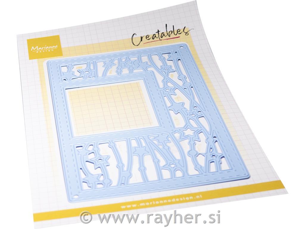 Šablona MD Creatable: Okno z zvezdicami