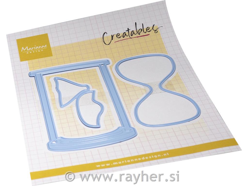 Šablona MD Creatable: Peščena ura