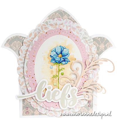 Šablona MD Creatable: Scalloped Oval