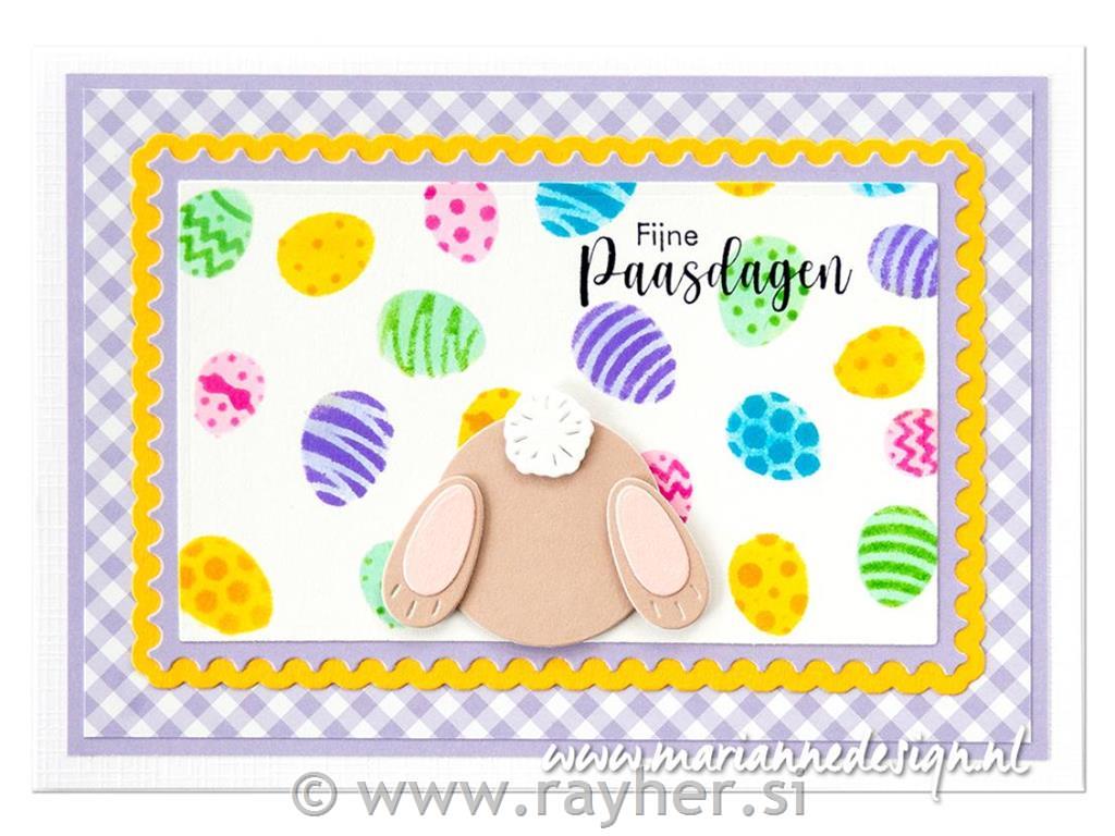 Šablona MD Creatable: Bunny Pom-Pom