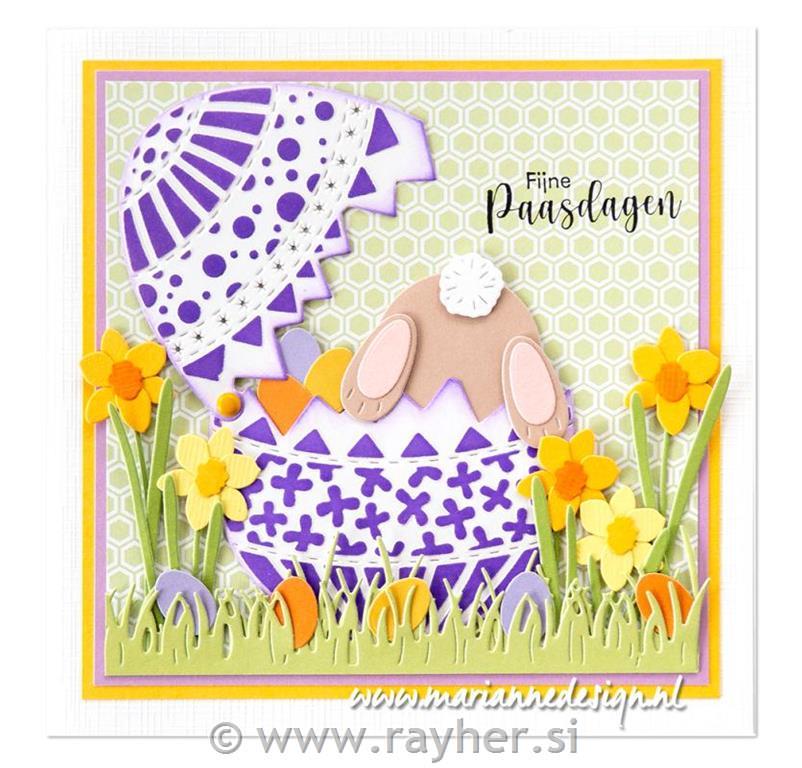 Šablona MD Creatable: Bunny Pom-Pom