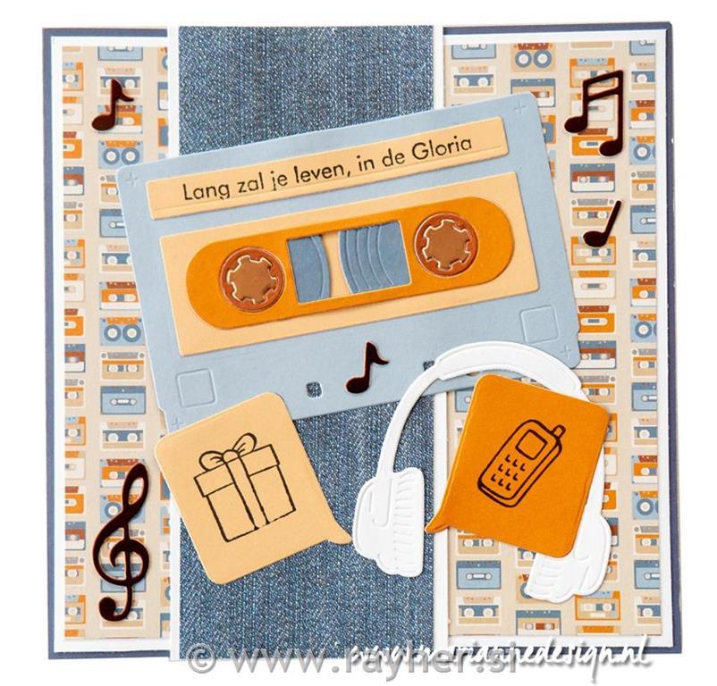 Rezalna šablona Slušalke