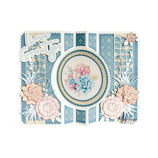 Šablona MD Creatable: Succulent set