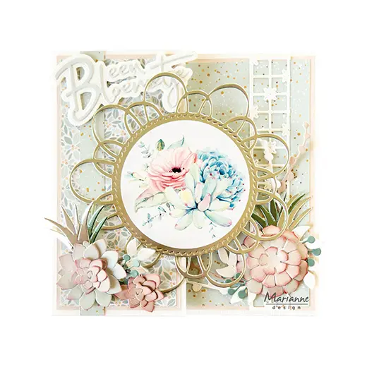 Šablona MD Creatable: Succulent set