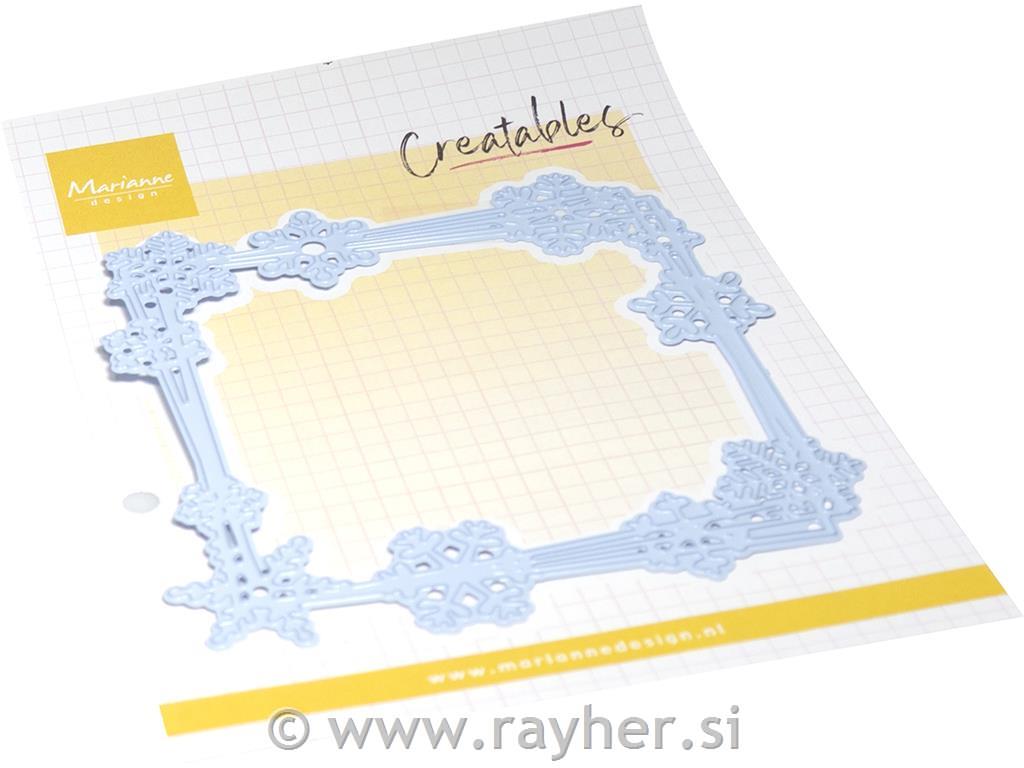 Ice crystals - square