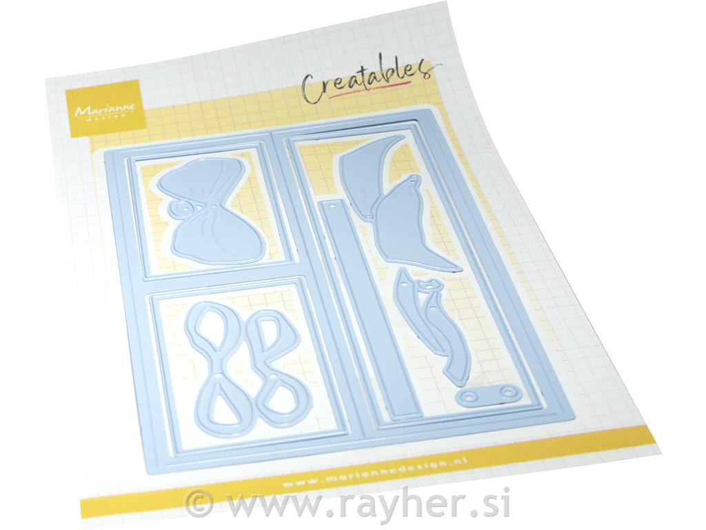Šablona MD Creatable: Odprtina s pregibom A6