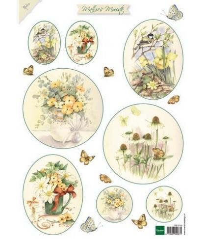 DECO PAPER, FLOWERS 2