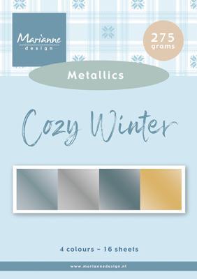 Paper set: Cozy Winter - Metallics