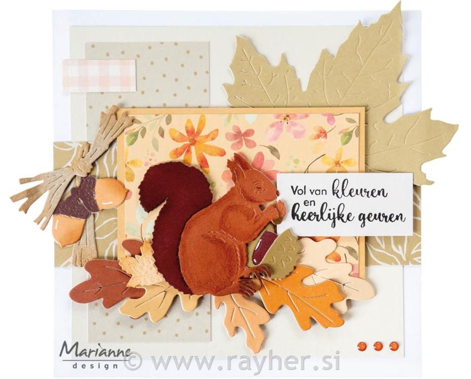 Paper set Autumn Leaves A4