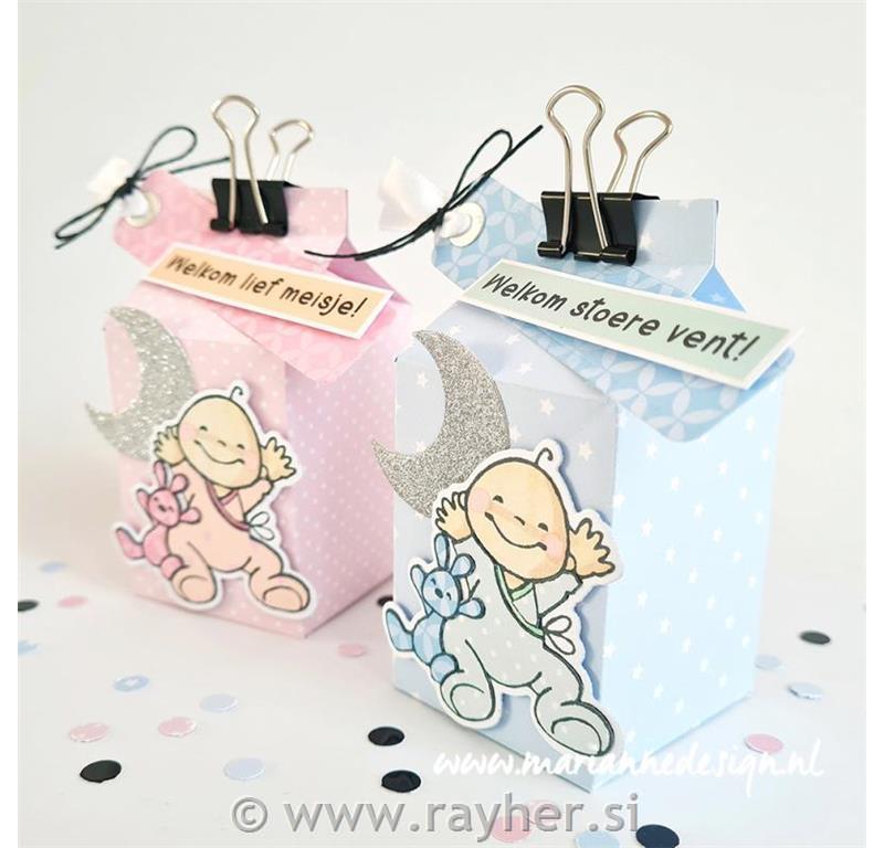 Mask stencil: Milk carton