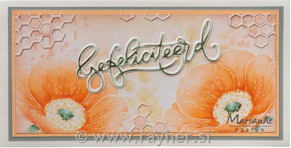 Mask stencil: Honeycomb