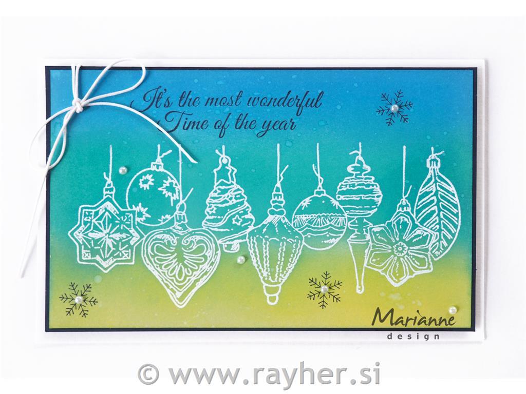 ŠTAMPILJKA MD, BOŽIČNI OKRASKI