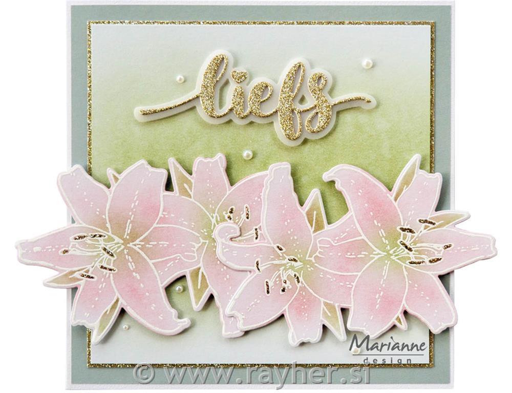Stamp & die set: Lily