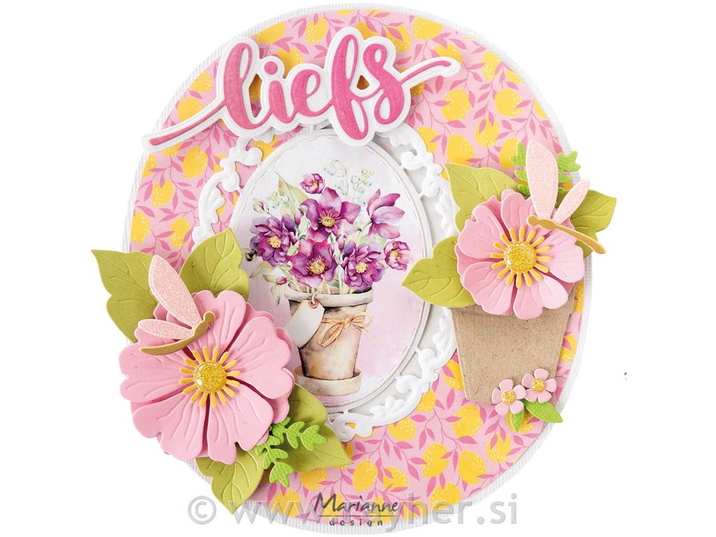 List s sličicami: Vrtovi