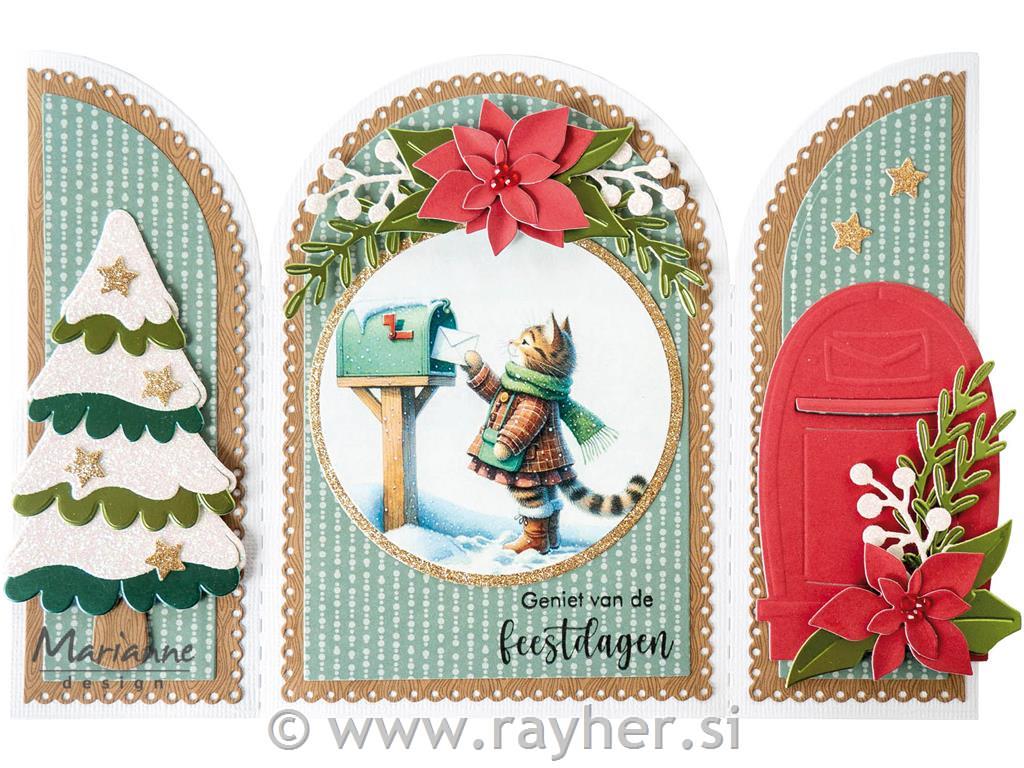 List s sličicami: Božičkova pošta