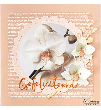 List s sličicami: Sožalje - orhideja