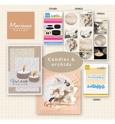 List s sličicami: Sožalje - svečka