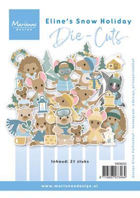 Die-cuts: Snow Holiday