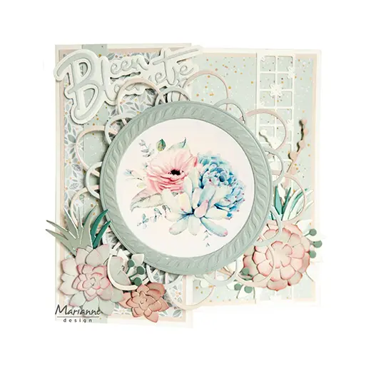 Decoupage paper: Succulents