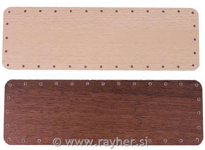 Lesena osnova za košaro 22x7.5cm