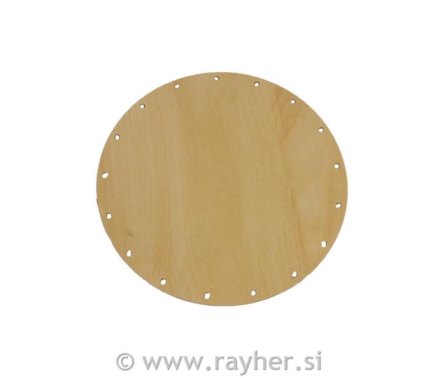 Lesena osnova za košaro 14cm
