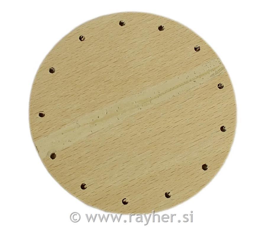 Lesena osnova za košaro 9cm