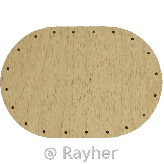 Lesena osnova za košaro 16x11cm