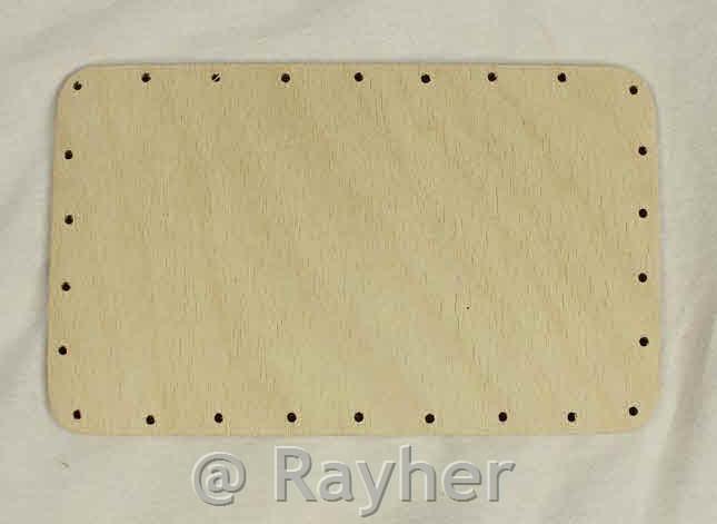 Plywood base 18x11cm