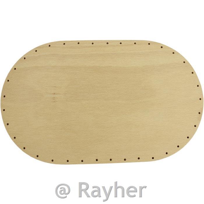 Plywood base oval 30x18cm