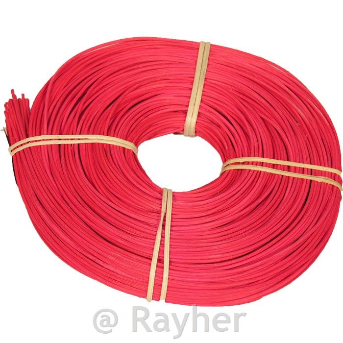 Rattan core 2,25mm, Red , 0,25kg