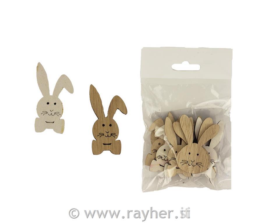 Leseni zajčki, set 12