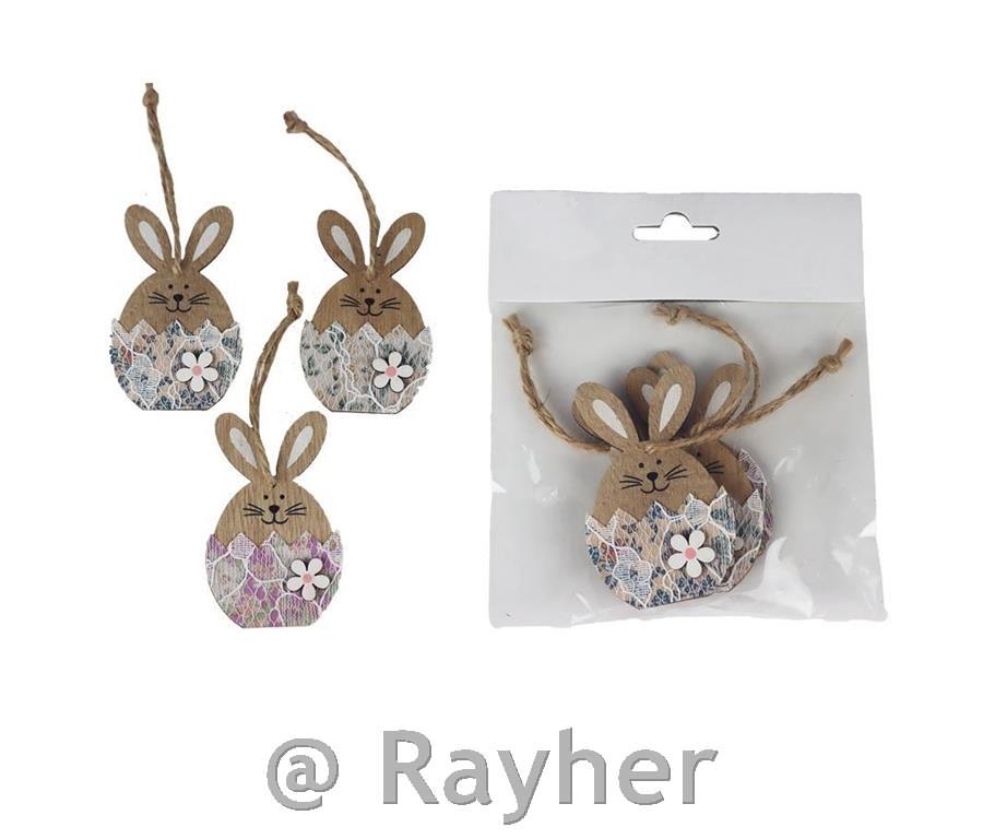 Lesen zajčki v jajčku, set 3