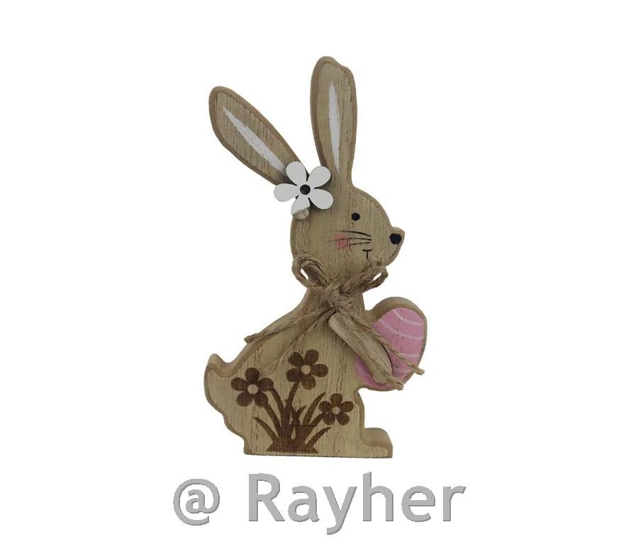 Zajček z roza jajčkom, 12cm