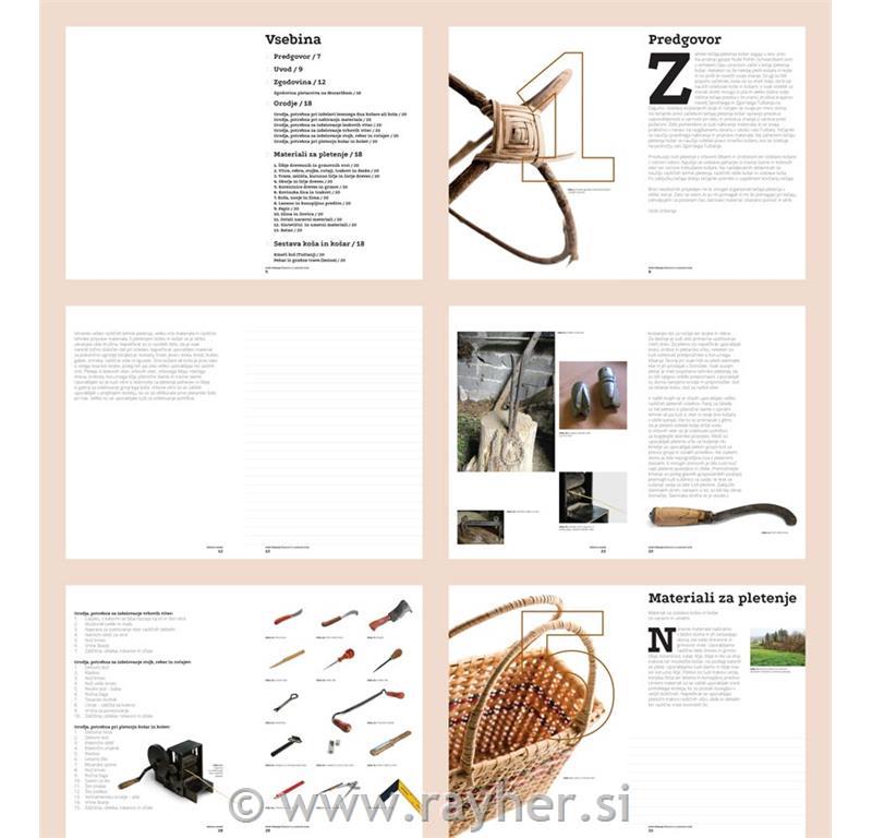 Delovni zvezek, Pletenje košar in košev