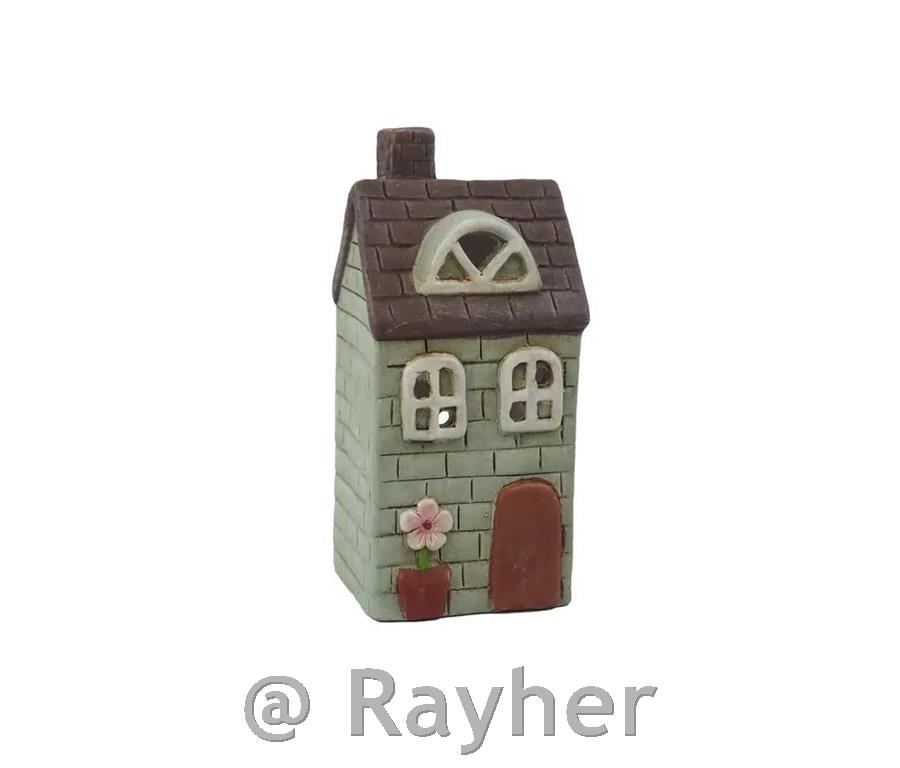 Svečnik, hišica z rožico