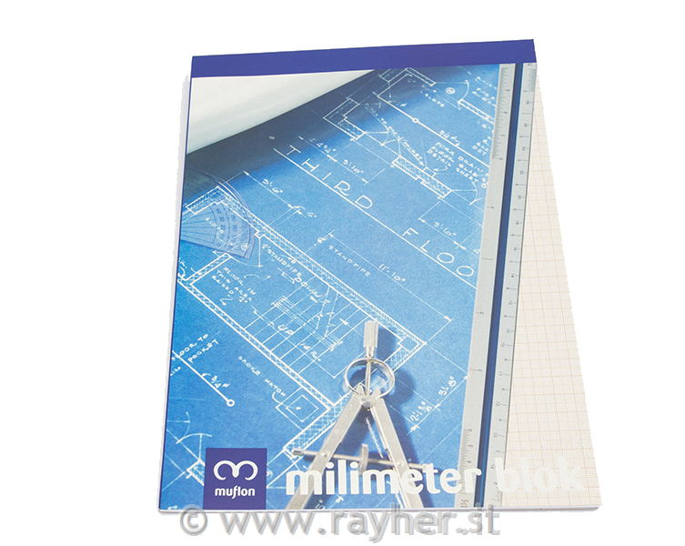 Blok milimetrski A3 20 listni