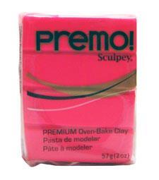PREMO! Sculpey 57 g Fluorescent Pink