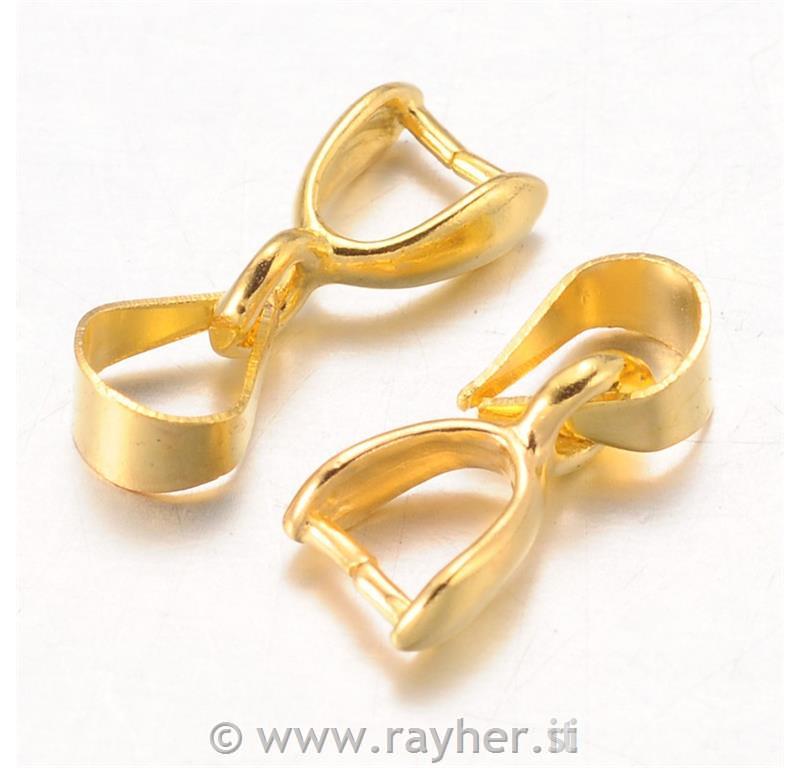 DRŽALO ZA OBESEK, ZLAT 13MM