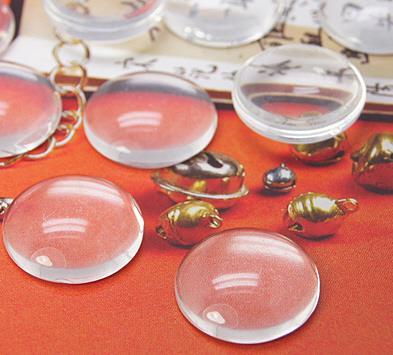 STEKLO ZA MEDALJON, OKROGLO, 16MM