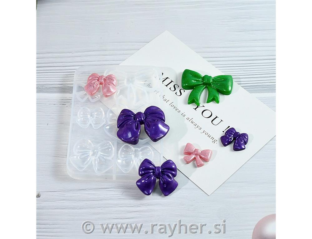 Silikonski kalup Pentlje