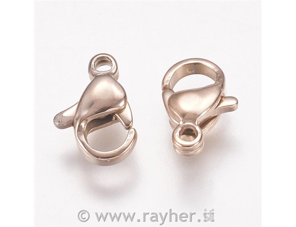 KARABIN 10MM, ROSE GOLD, 1 kos