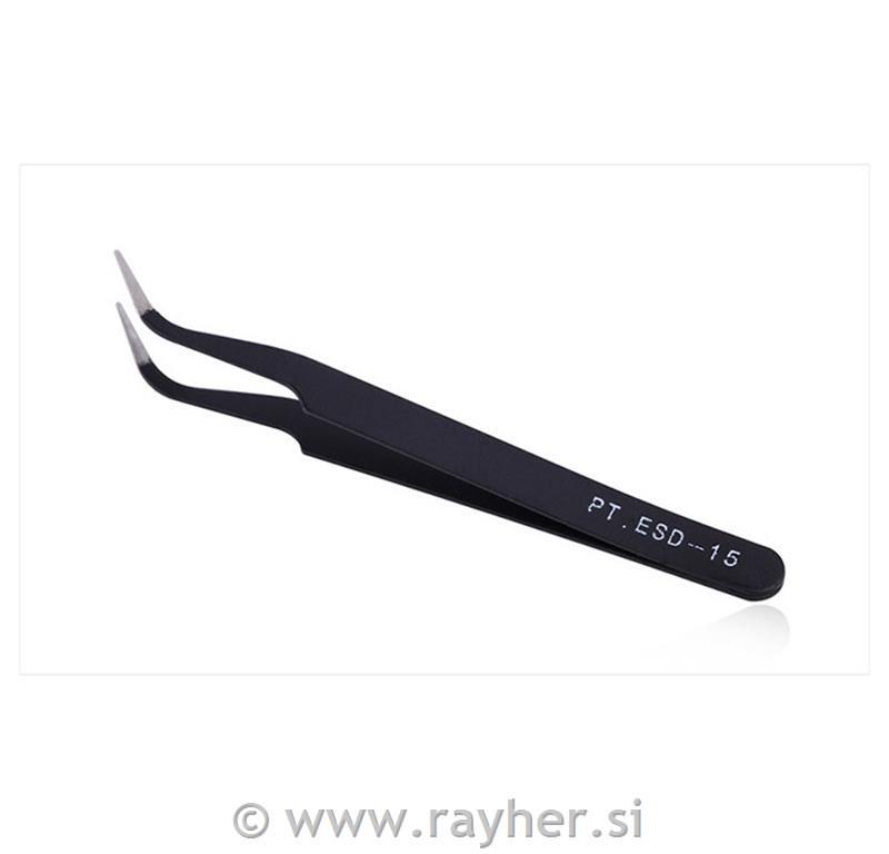 Pinceta antistatična, 11,6 cm