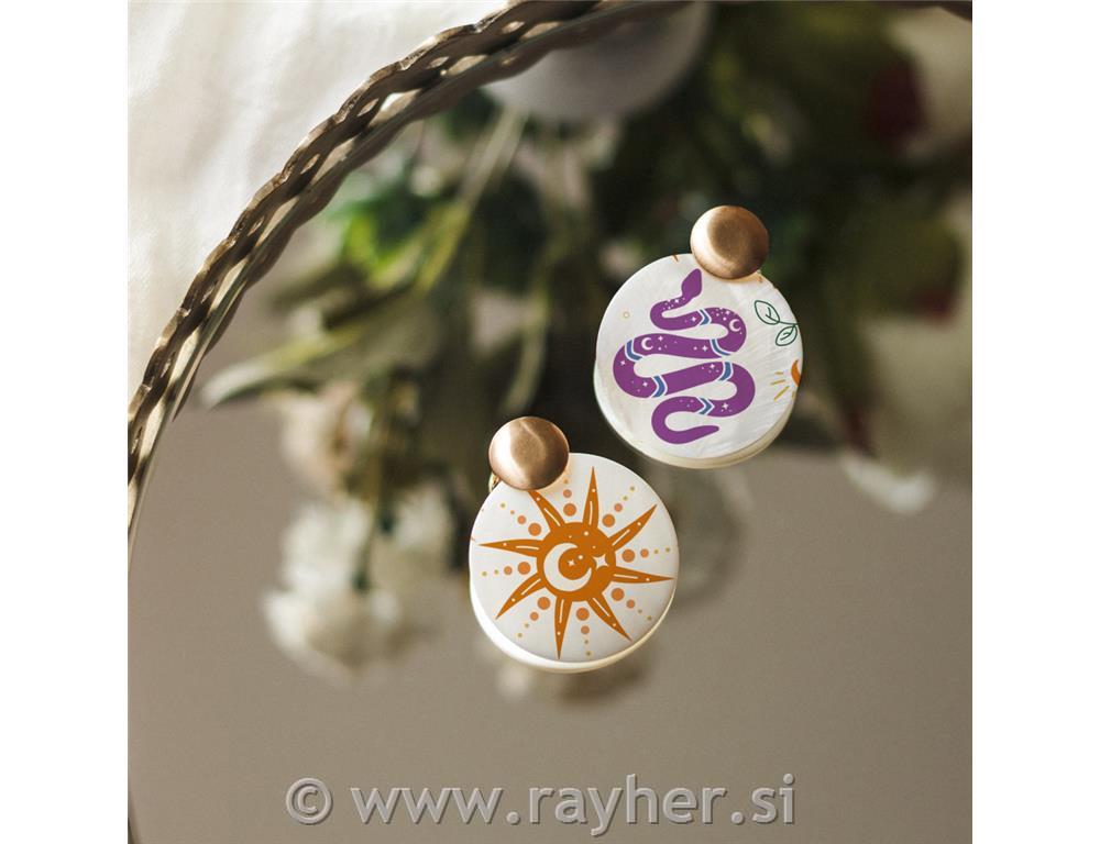 Šablona Silk Screen, Sun, Moon