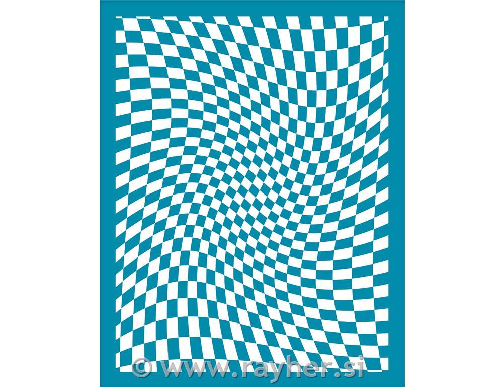 Šablona Silk Screen, Geometric Silk