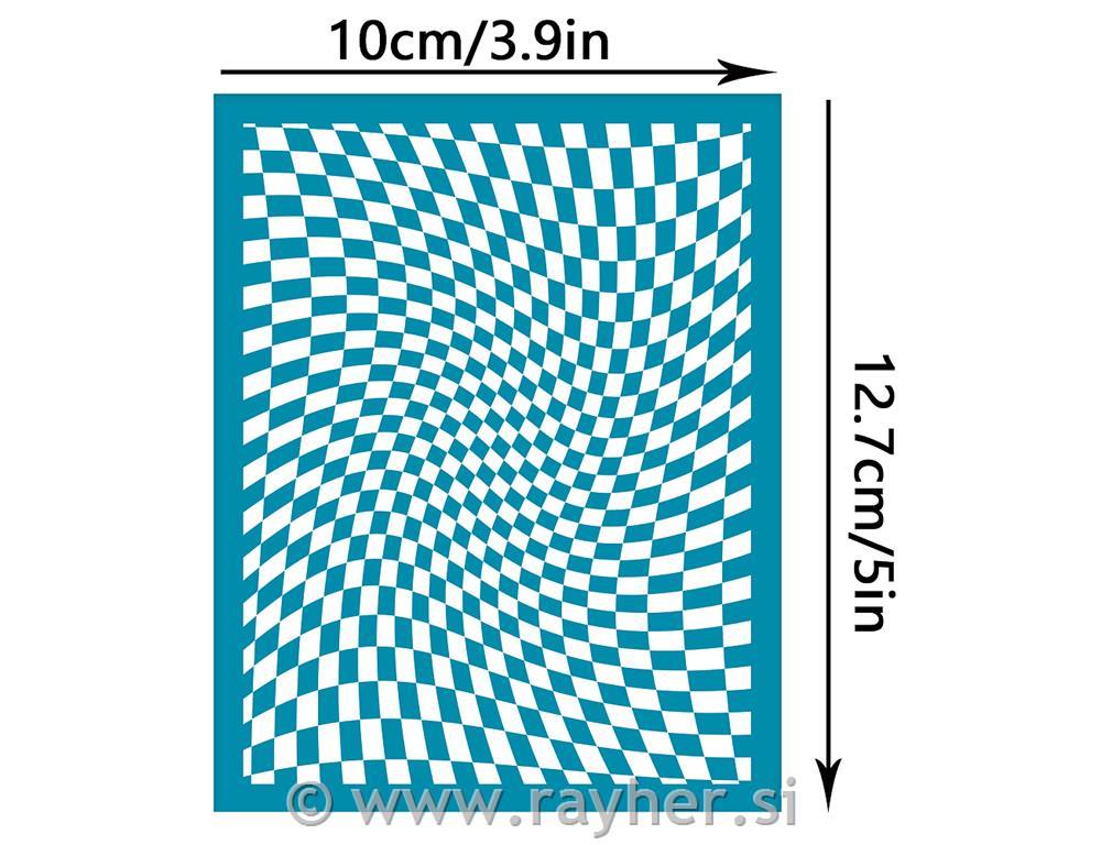 Šablona Silk Screen, Geometric Silk