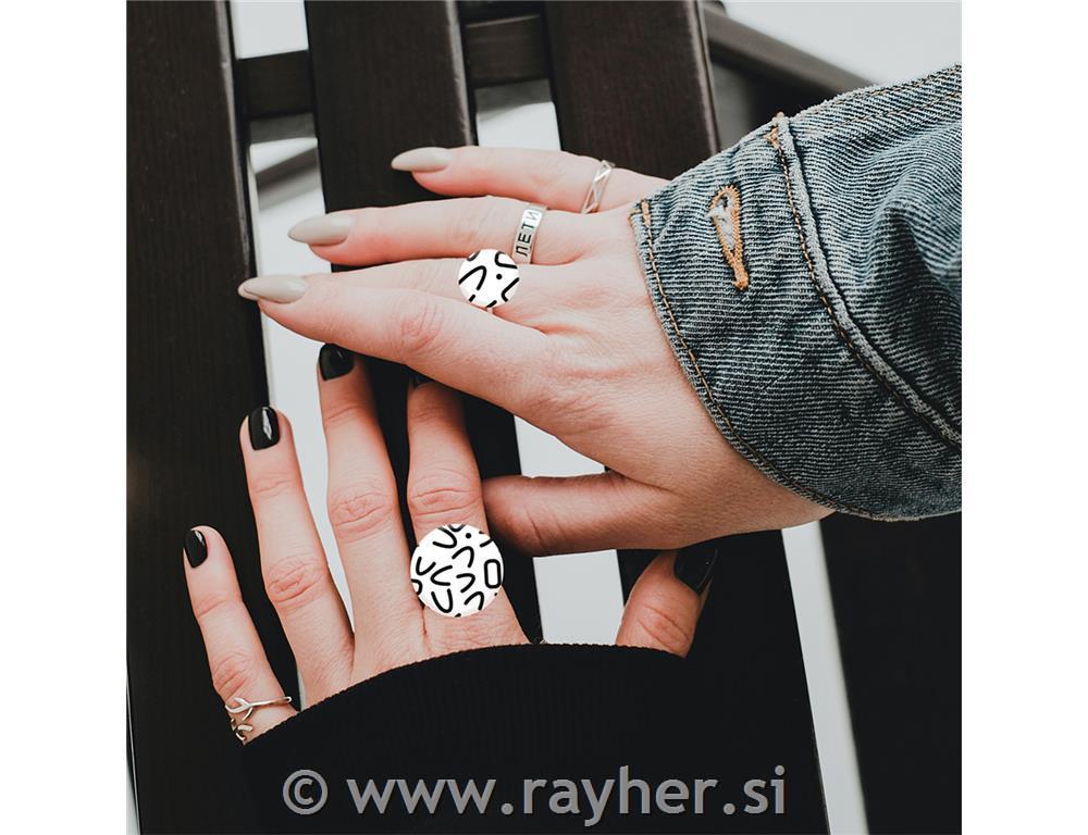 Šablona Silk Screen, Triangles Lines