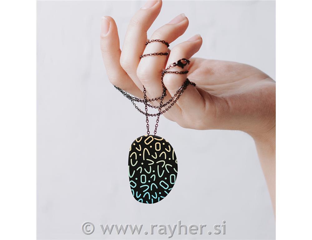 Šablona Silk Screen, Triangles Lines