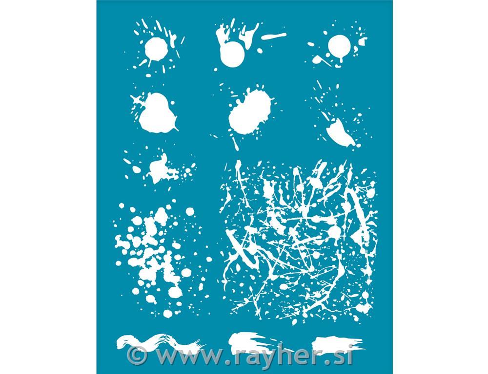 Šablona Silk Screen, Ink Dot Mesh